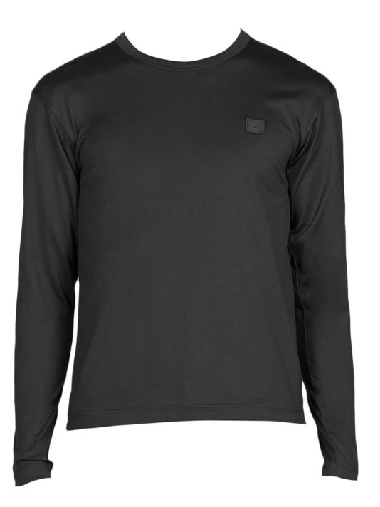 Acne Studios Fairview Face Sweatshirt For Men Black 3 Acne Studios Fairview Face Sweatshirt For Men Black