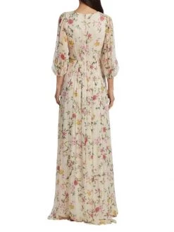 ML Monique Lhuillier Floral Chiffon Cut-Out Gown -Acne Studios And ML Monique Lhuillier Sales unnamed file 1010