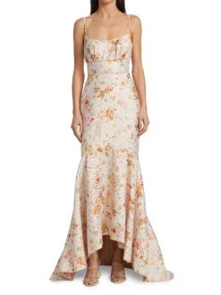 ML Monique Lhuillier Wildflower Jacquard Mermaid Gown 9 ML Monique Lhuillier Wildflower Jacquard Mermaid Gown -Acne Studios And ML Monique Lhuillier Sales unnamed file 1029