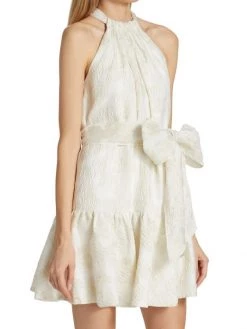 ML Monique Lhuillier Metallic Jacquard Halter Minidress 12 ML Monique Lhuillier Metallic Jacquard Halter Minidress -Acne Studios And ML Monique Lhuillier Sales unnamed file 1037