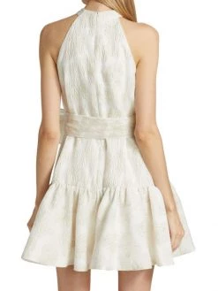 ML Monique Lhuillier Metallic Jacquard Halter Minidress 13 ML Monique Lhuillier Metallic Jacquard Halter Minidress -Acne Studios And ML Monique Lhuillier Sales unnamed file 1038