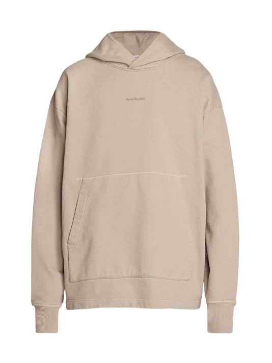Acne Studios Franklin Hoodie Sweatshirt For Men Oyster Grey 3 Acne Studios Franklin Hoodie Sweatshirt For Men Oyster Grey