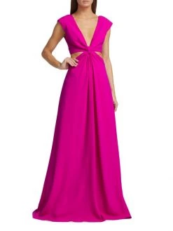 ML Monique Lhuillier Crepe Cut-Out Gown 11 ML Monique Lhuillier Crepe Cut-Out Gown -Acne Studios And ML Monique Lhuillier Sales unnamed file 1043