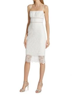 ML Monique Lhuillier Allover Lace Knee-Length Sheath Cocktail Midi-Dress 11 ML Monique Lhuillier Allover Lace Knee-Length Sheath Cocktail Midi-Dress -Acne Studios And ML Monique Lhuillier Sales unnamed file 1050