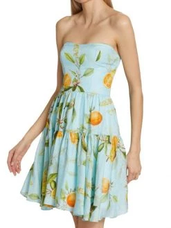 ML Monique Lhuillier Strapless Tiered Minidress -Acne Studios And ML Monique Lhuillier Sales unnamed file 1065