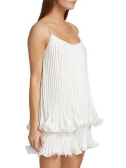 ML Monique Lhuillier Pleated Satin Minidress 12 ML Monique Lhuillier Pleated Satin Minidress -Acne Studios And ML Monique Lhuillier Sales unnamed file 1086