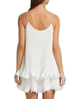 ML Monique Lhuillier Pleated Satin Minidress 13 ML Monique Lhuillier Pleated Satin Minidress -Acne Studios And ML Monique Lhuillier Sales unnamed file 1087