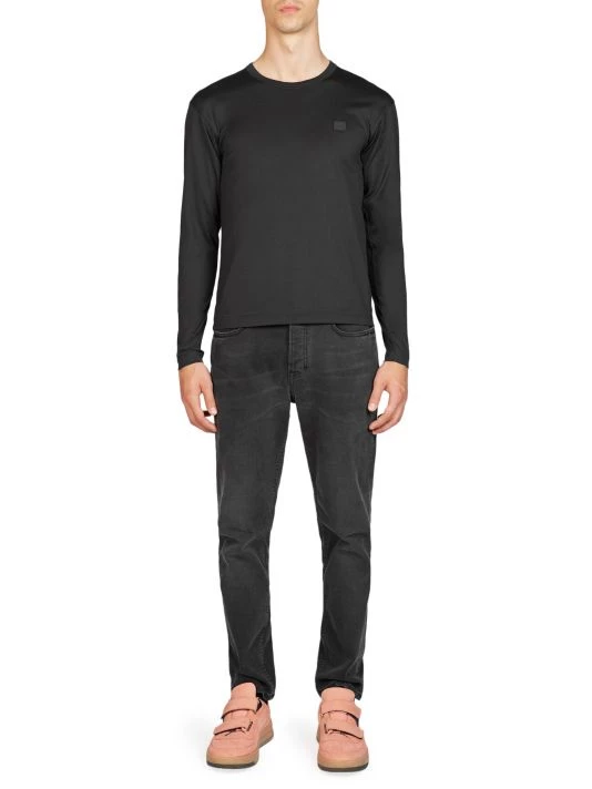 Acne Studios Fairview Face Sweatshirt For Men Black 4 Acne Studios Fairview Face Sweatshirt For Men Black - Image 2