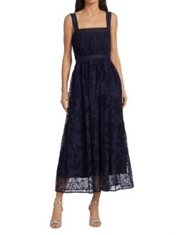 ML Monique Lhuillier Lace Fit-&-Flare Midi Dress -Acne Studios And ML Monique Lhuillier Sales unnamed file 1103
