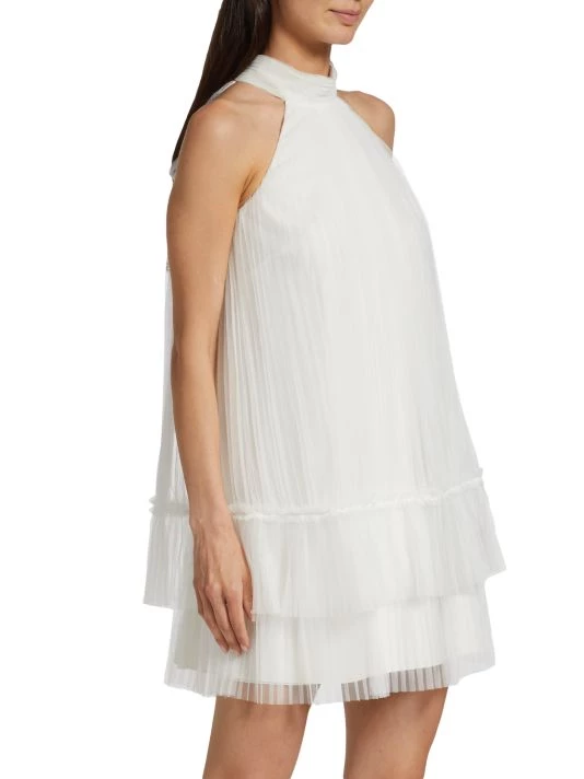 ML Monique Lhuillier Tulle Halter Dress 6 ML Monique Lhuillier Tulle Halter Dress - Image 4