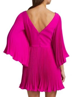 ML Monique Lhuillier Pleated Crepe Minidress 13 ML Monique Lhuillier Pleated Crepe Minidress -Acne Studios And ML Monique Lhuillier Sales unnamed file 1137