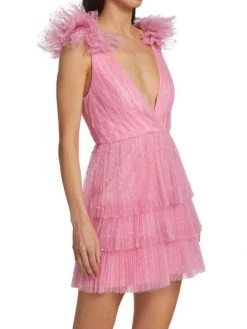 ML Monique Lhuillier Tiered Tulle Minidress 12 ML Monique Lhuillier Tiered Tulle Minidress -Acne Studios And ML Monique Lhuillier Sales unnamed file 1164