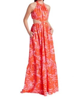 ML Monique Lhuillier Cut-Out Eyelet Lace Halter Gown -Acne Studios And ML Monique Lhuillier Sales unnamed file 1185