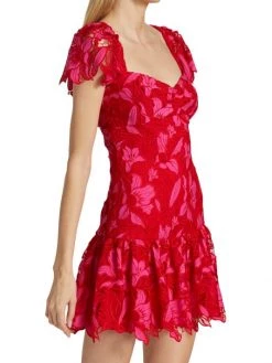 ML Monique Lhuillier Two-Tone Embroidered Lace Minidress 12 ML Monique Lhuillier Two-Tone Embroidered Lace Minidress -Acne Studios And ML Monique Lhuillier Sales unnamed file 1195