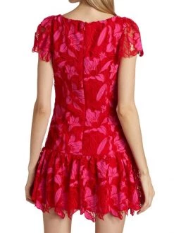 ML Monique Lhuillier Two-Tone Embroidered Lace Minidress 13 ML Monique Lhuillier Two-Tone Embroidered Lace Minidress -Acne Studios And ML Monique Lhuillier Sales unnamed file 1196