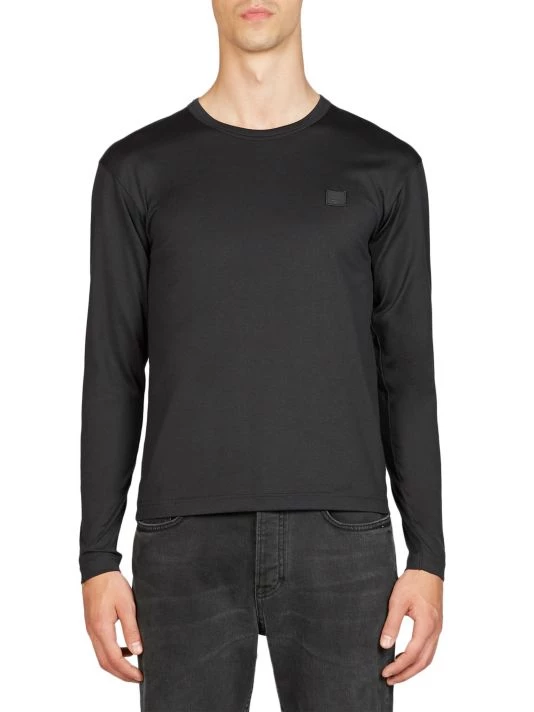 Acne Studios Fairview Face Sweatshirt For Men Black 5 Acne Studios Fairview Face Sweatshirt For Men Black - Image 3