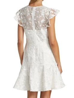 ML Monique Lhuillier Floral Embroidered Flounce Dress -Acne Studios And ML Monique Lhuillier Sales unnamed file 1231