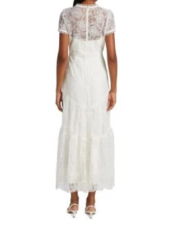 ML Monique Lhuillier Lace Illusion Neck Tiered Dress -Acne Studios And ML Monique Lhuillier Sales unnamed file 1245