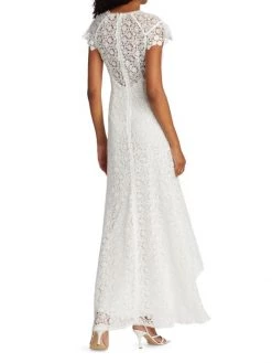 ML Monique Lhuillier High-Low Ruffle Lace Dress 13 ML Monique Lhuillier High-Low Ruffle Lace Dress -Acne Studios And ML Monique Lhuillier Sales unnamed file 1273