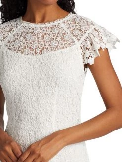 ML Monique Lhuillier High-Low Ruffle Lace Dress 14 ML Monique Lhuillier High-Low Ruffle Lace Dress -Acne Studios And ML Monique Lhuillier Sales unnamed file 1274