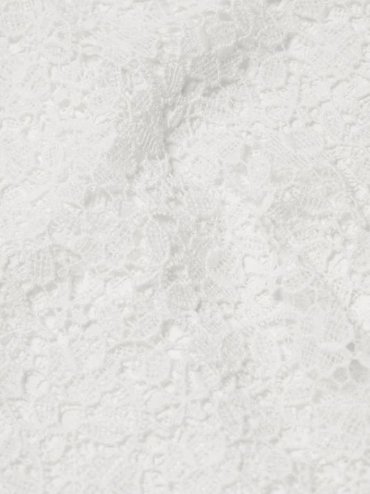 ML Monique Lhuillier High-Low Ruffle Lace Dress 9 ML Monique Lhuillier High-Low Ruffle Lace Dress - Image 7