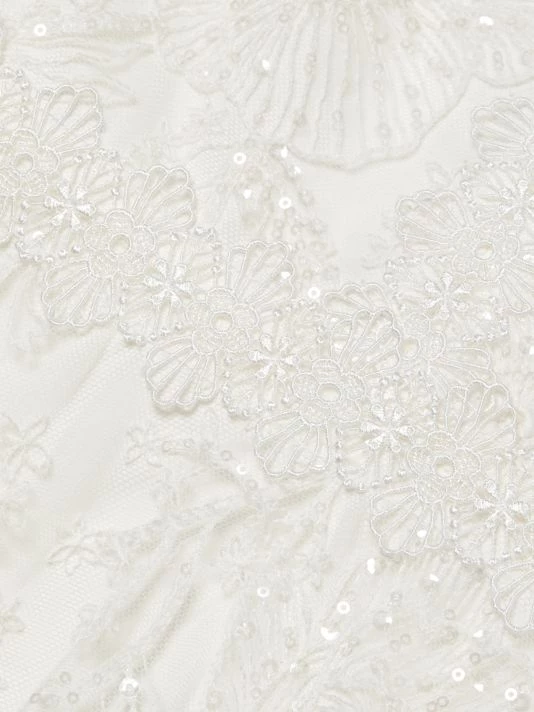 ML Monique Lhuillier Floral Midi-Length Gown 9 ML Monique Lhuillier Floral Midi-Length Gown - Image 7