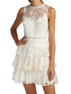 ML Monique Lhuillier Floral-Embroidery Tiered Cocktail Dress -Acne Studios And ML Monique Lhuillier Sales unnamed file 1318