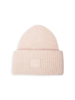 Acne Studios Face Pansy Wool Beanie For Men Pale Green -Acne Studios And ML Monique Lhuillier Sales unnamed file 132