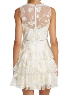 ML Monique Lhuillier Floral-Embroidery Tiered Cocktail Dress -Acne Studios And ML Monique Lhuillier Sales unnamed file 1320