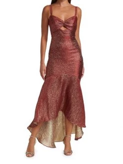 ML Monique Lhuillier Metallic Jacquard Gown -Acne Studios And ML Monique Lhuillier Sales unnamed file 1343
