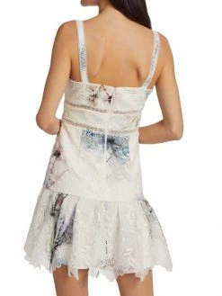 ML Monique Lhuillier Floral Minidress 13 ML Monique Lhuillier Floral Minidress -Acne Studios And ML Monique Lhuillier Sales unnamed file 1359