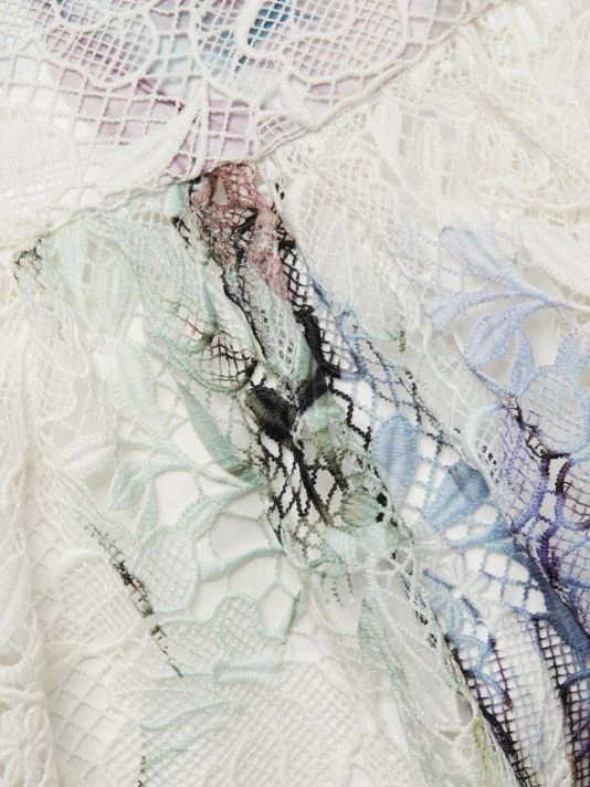 ML Monique Lhuillier Floral Minidress 9 ML Monique Lhuillier Floral Minidress - Image 7