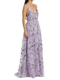 ML Monique Lhuillier Sequin Floral Tulle Gown -Acne Studios And ML Monique Lhuillier Sales unnamed file 1365