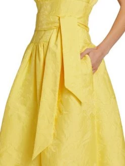 ML Monique Lhuillier Floral Jacquard A-Line Dress -Acne Studios And ML Monique Lhuillier Sales unnamed file 1388