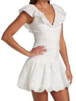 ML Monique Lhuillier Organza Sleeveless Minidress -Acne Studios And ML Monique Lhuillier Sales unnamed file 1392