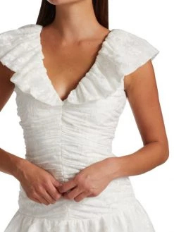 ML Monique Lhuillier Organza Sleeveless Minidress -Acne Studios And ML Monique Lhuillier Sales unnamed file 1394