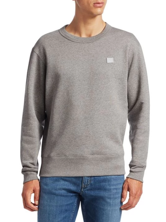 Acne Studios Fairview Face Sweatshirt For Men Black 7 Acne Studios Fairview Face Sweatshirt For Men Black - Image 5