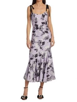 ML Monique Lhuillier Floral Jacquard Midi Dress 11 ML Monique Lhuillier Floral Jacquard Midi Dress -Acne Studios And ML Monique Lhuillier Sales unnamed file 1405