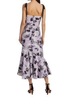 ML Monique Lhuillier Floral Jacquard Midi Dress 13 ML Monique Lhuillier Floral Jacquard Midi Dress -Acne Studios And ML Monique Lhuillier Sales unnamed file 1407
