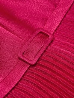 ML Monique Lhuillier Pleated Satin Midi Dress -Acne Studios And ML Monique Lhuillier Sales unnamed file 1416