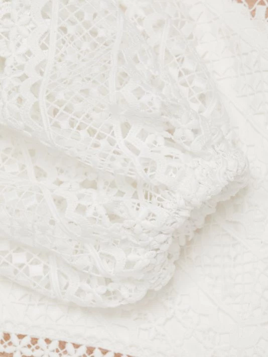 ML Monique Lhuillier Lace Minidress 9 ML Monique Lhuillier Lace Minidress - Image 7