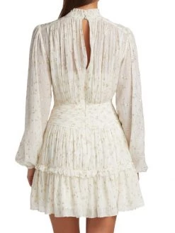 ML Monique Lhuillier Metallic Fil Coupé Minidress -Acne Studios And ML Monique Lhuillier Sales unnamed file 1435