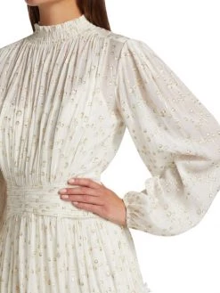 ML Monique Lhuillier Metallic Fil Coupé Minidress -Acne Studios And ML Monique Lhuillier Sales unnamed file 1436