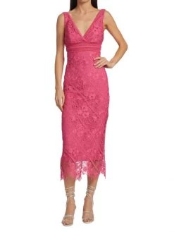 ML Monique Lhuillier Floral Guipure Lace Sheath Dress -Acne Studios And ML Monique Lhuillier Sales unnamed file 1447