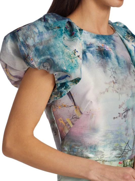 ML Monique Lhuillier Jacquard Minidress 8 ML Monique Lhuillier Jacquard Minidress - Image 6