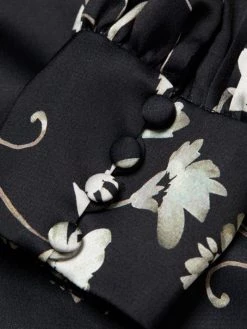 ML Monique Lhuillier Floral Satin Midi-Dress -Acne Studios And ML Monique Lhuillier Sales unnamed file 1479