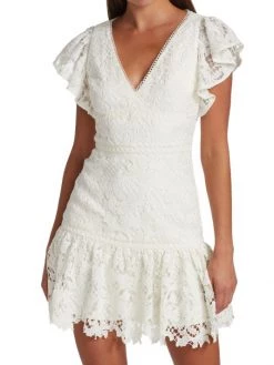 ML Monique Lhuillier Embroidered Lace Mini-Dress 11 ML Monique Lhuillier Embroidered Lace Mini-Dress -Acne Studios And ML Monique Lhuillier Sales unnamed file 1489