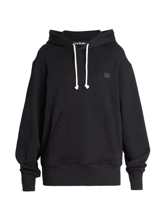 Acne Studios Fennis Drawstring Hoodie Light Grey Melange 3 Acne Studios Fennis Drawstring Hoodie Light Grey Melange