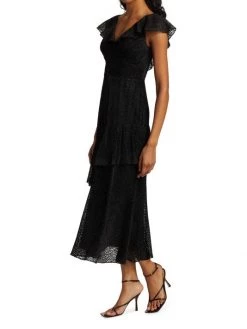 ML Monique Lhuillier Velvet Ruffle Dress 10 ML Monique Lhuillier Velvet Ruffle Dress -Acne Studios And ML Monique Lhuillier Sales unnamed file 1524