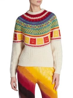 Acne Studios Kristjan Islandic Rainbow Sweater 10 Acne Studios Kristjan Islandic Rainbow Sweater -Acne Studios And ML Monique Lhuillier Sales unnamed file 166